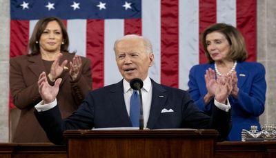 ‘Go get ’em!’ Biden’s forceful State of the Union speech tackles Putin, spotlights infrastructure plans
