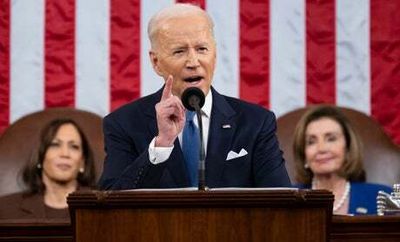 US President Joe Biden vows ‘freedom will triumph over tyranny’ in his first State of the Union address
