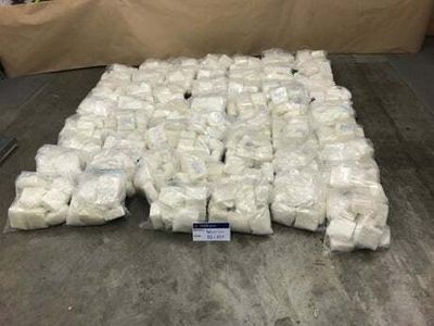 New Zealand’s biggest-ever drug bust as half ton of meth seized at Auckland Airport