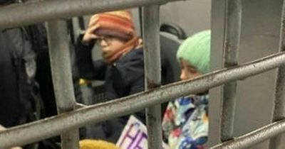 Primary schoolchildren behind bars in Putin's Russia for 'waving anti-war signs'