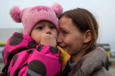 On the Ukraine border: Anger, grief and bewilderment as war crushes lives and rips apart dreams