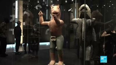 An emotional exhibition of Benin's returned royal treasures