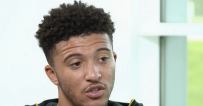 Jadon Sancho explains how he is 'learning' from his experienced Manchester United team-mates