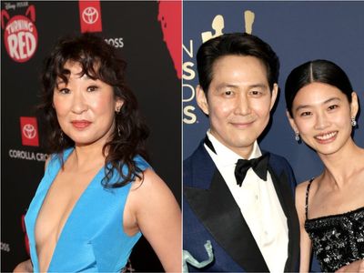 Sandra Oh says she ‘couldn’t believe’ how many Korean people were at the SAG Awards