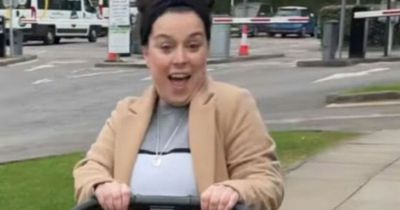 Tracy Beaker's Dani Harmer looks 'amazing' two weeks after giving birth to second child