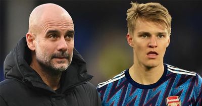 Martin Odegaard's hidden influence at Arsenal captured perfectly by Pep Guardiola comment