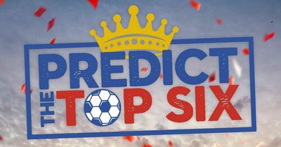 Your chance to WIN a £100 voucher by predicting the Premier League top six