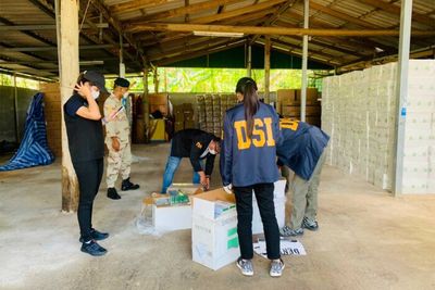 Smuggled cigarettes, whiskey seized in Songkhla