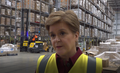 Sturgeon promises medical supplies to Ukraine and urges PM to do more