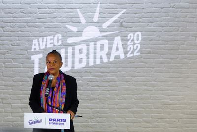 French left-wing candidate Taubira fails to qualify for presidential race