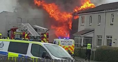 Suspected gas explosion at Larbert house report passed to Procurator Fiscal