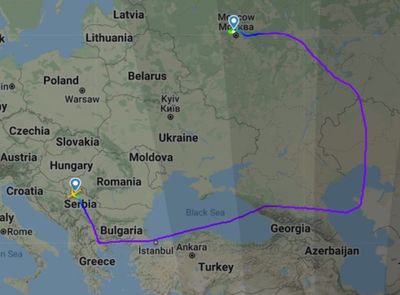 Flights forced to take crazy routes due to airspace bans