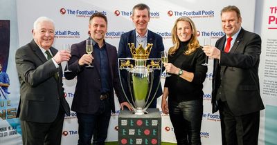 Former Everton and Liverpool stars makes history as legends unite on Football Pools panel