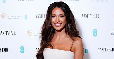Michelle Keegan stuns in bedazzled see-through skirt as she joins stars at BAFTA party