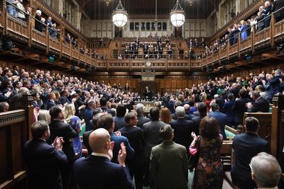 MPs give standing ovation to Ukraine ambassador at Prime Minister’s Questions