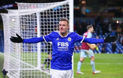 Jamie Vardy breaks Ian Wright record with goal against Burnley