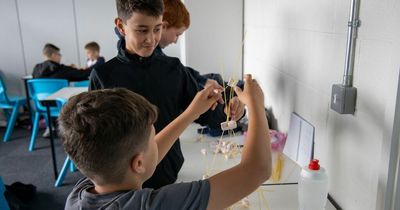 Inside a 'school of the future' where uniforms are banned and children learn in 'crews'