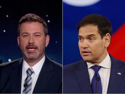 ‘Incredibly stupid’: Jimmy Kimmel dismisses Marco Rubio’s excuse for skipping State of the Union