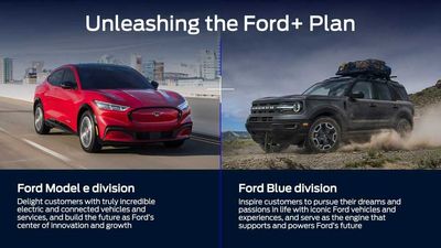 Ford Separates EVs From ICEs, Creates Ford Model e, Ford Blue Units