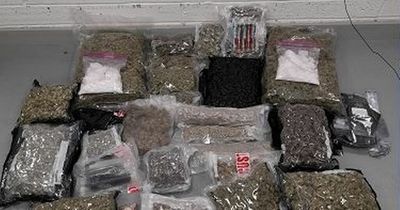 €200,000 worth of cannabis and heroin found hidden in packages marked ‘pet clothes’ and ‘antique glassware’