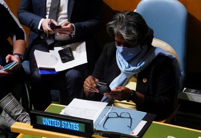U.S. envoy to U.N. urges the world to join reprimanding Russia over Ukraine invasion