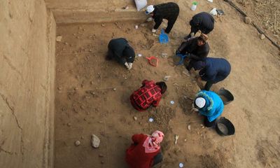 ‘A new culture’: discovery in China reveals ochre processing in east Asia up to 41,000 years ago