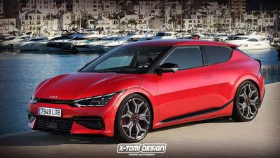 Kia EV6 Loses Two Doors In PhotoShop, Becomes A Coupe