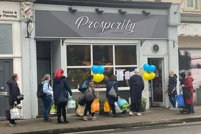 South London Ukrainian restaurant inundated with refugee donations