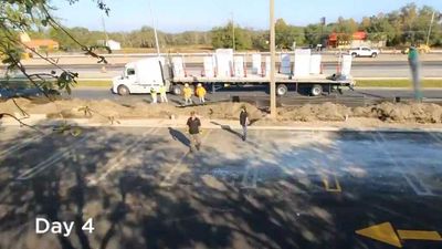 Tesla Built This Supercharger In 8 Days With Pre-Assembled Stalls