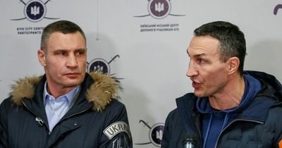 Boxing legends Wladimir and Vitali Klitschko "ready to die" for Ukraine