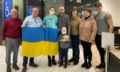 Ukrainian boy, five, arrives in Ireland for leukaemia treatment