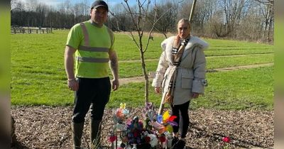 Parents heartbroken as council workers dump stillborn daughter's grave into SKIP