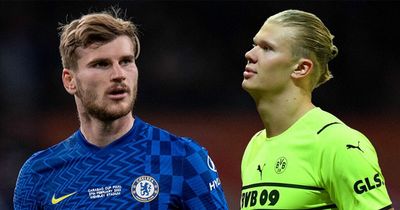 Erling Haaland pictured in Munich as Dortmund 'eye Timo Werner' as transfer replacement