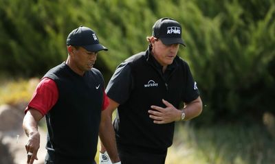 Tiger Woods trolled Phil Mickelson with a perfect 1-word tweet after Player Impact Program win