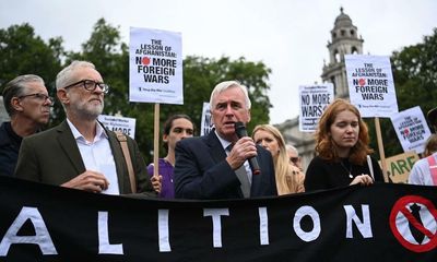 John McDonnell and Diane Abbott pull out of Stop the War rally