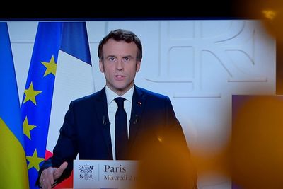 France's Macron: Russia's Putin alone chose war in Ukraine