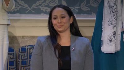 Veteran widow at State of the Union hits out at Boebert’s heckling and calls for her removal from Congress