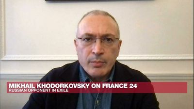 'The invasion of Ukraine is suicide for Putin,' says Kremlin critic Mikhail Khodorkovsky