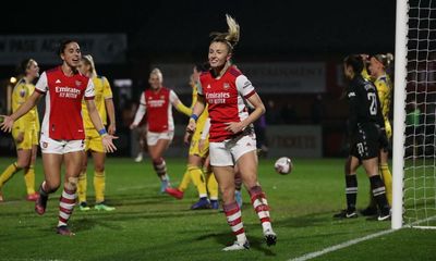 Arsenal extend lead at top of WSL after first-half flurry sinks Reading