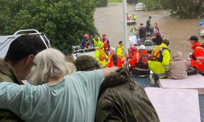 ‘A faint call for help’: remarkable stories emerge from NSW flood rescues