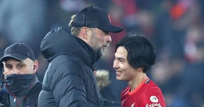 Jurgen Klopp dismisses Takumi Minamino 'anger' as Liverpool boss hails complete performance