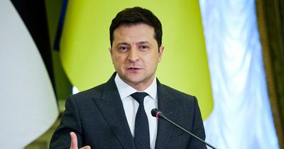Ukraine president's website goes offline after he addresses 'heroic' nation and brands Russia 'sneaky'