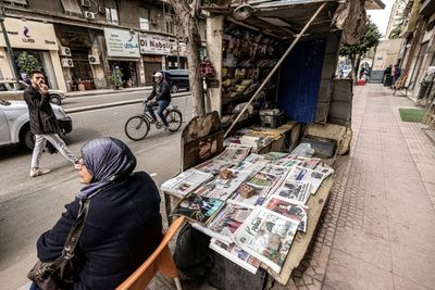 Cairo's newspaper vendors go silent as sales collapse