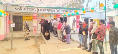 UP polls phase 6: Nearly 36 pc voter turnout recorded till 1 pm