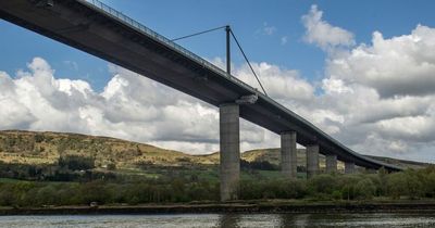 A82 slip road from Erskine Bridge to close for essential works this weekend