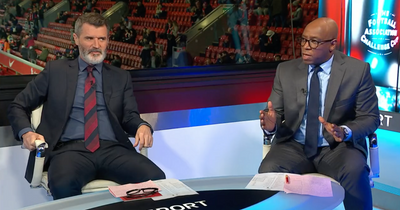 Roy Keane mocks Arsenal legend Ian Wright for 'childish' Liverpool Anfield admission