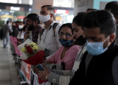 Tears, anger at airport as Indian students return from Ukraine