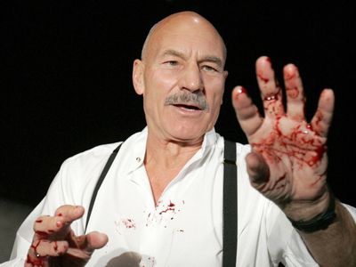Patrick Stewart says during year-long Macbeth run he would ‘go straight home and drink alcohol until he passed out’