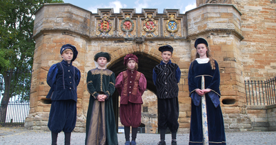 Pupils star in palace history film