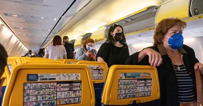 Irish holidaymakers facing big change as Ryanair plans to remove rule for mask-wearing on planes